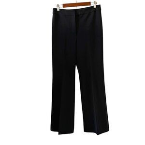 & Other Stories High Rise Flare Leg Trouser/Pant In Black Size 10